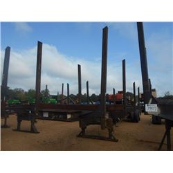 BULLDOG 4 BOLSTER LOG TRAILER, VIN/SN:215523 - 9.00R20 TIRES
