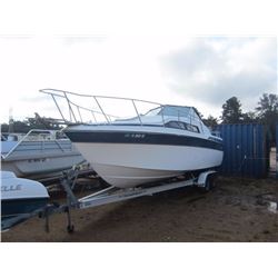1984 WELL CRAFT BOAT, VIN/SN:28580683-260 - INBOARD/OUTBOARD ENGINE, T/A ALUMINUM TRAILER