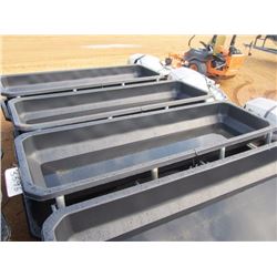 (2) 8' FEED BUNK