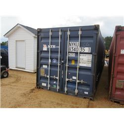 40' STEEL SHIPPING CONTAINER