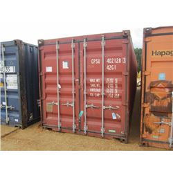 40' STEEL SHIPPING CONTAINER