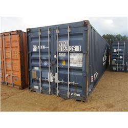40' STEEL SHIPPING CONTAINER