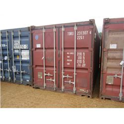 20' STEEL SHIPPING CONTAINER