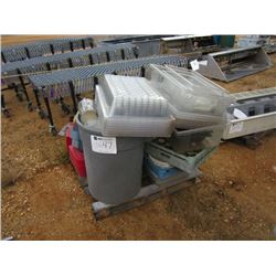 1 LOT MISCELLANEOUS KITCHEN DINNER WARE