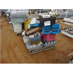 1 LOT MISCELLANEOUS KITCHEN DINNER WARE