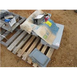 1 LOT MISCELLANEOUS ELECTRICAL BOXES