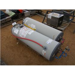 1 LOT HOT WATER TANKS