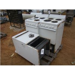 1 LOT ELECTRIC STOVES