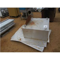 1 LOT MISCELLANEOUS METAL, HOOD