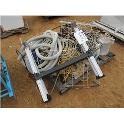 1 LOT MISCELLANEOUS WIRE, HOSE, NAILS