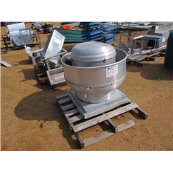 EXHAUST FAN, ROOF MOUNTED