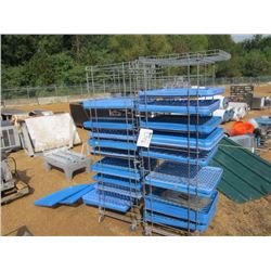 1 LOT BREAD ROLL AROUND RACK