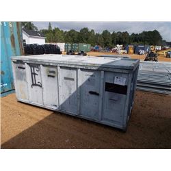 57" X 109" SHIPPING CONTAINER MILITARY TYPE