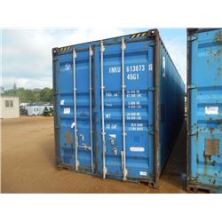 40' STEEL SHIPPING CONTAINER