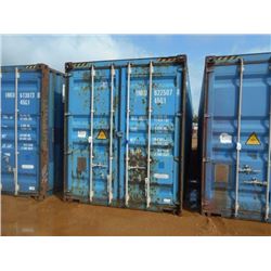 40' STEEL SHIPPING CONTAINER