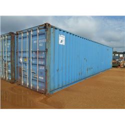 40' STEEL SHIPPING CONTAINER