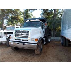2003 STERLING DUMP, VIN/SN:2FZHAZAS33AK82327 - TRI-AXLE, CAT C12 DIESEL ENGINE, 1 SPD TRANS, 46K REA