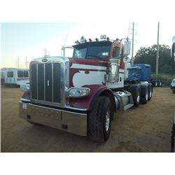 2011 PETERBILT 388 TRUCK TRACTOR, VIN/SN:1NPWLBDX6BD121680 - TRI=AXLE, 20K FRONT , ENGINE BRAKE, AIR