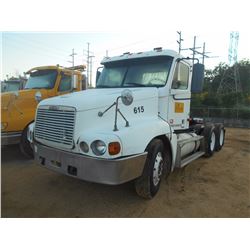 1999 FREIGHLINER CENTURY CLASS TRUCK TRACTOR, VIN/SN:1FUYDZYB6XLB11061 - T/A, 400 HP C60 DETROIT DIE