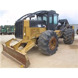CAT 545C GRAPPLE SKIDDER, VIN/SN:54500503 - DUAL ARCH, ECAB W/AIR