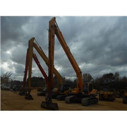 2011 HYUNDAI ROBEX 290LC-9 LONG REACH HYDRAULIC EXCAVATOR, VIN/SN:HHIHQ801JB000857 - 25' STICK, 72" 