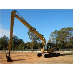 2006 CAT 324DL LONG REACH HYDRAULIC EXCAVATOR, VIN/SN:JJG00278 - 26' STICK, 45" CLEAN OUT BUCKET, EC