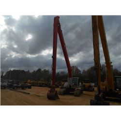 2007 LINKBELT 240LX LONG REACH HYDRAULIC EXCAVATOR, VIN/SN:K4J72108 - 26' STICK, 36" CLEAN OUT BUCKE