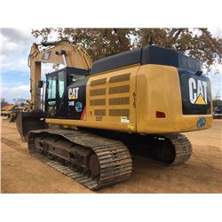 2012 CAT 349EL HYDRAULIC EXCAVATOR, VIN/SN:TFG00615 - 12' STICK, 72" BUCKET, REAR CAMERA, ECAB W/AIR