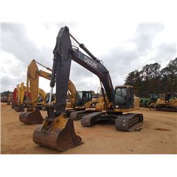 2008 JOHN DEERE 240DLC HYDRAULIC EXCAVATOR, VIN/SN:605749 - 9'-9" STICK, 54" BUCKET, ECAB W/AIR, MET