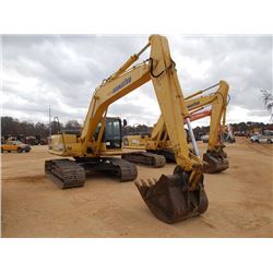 2007 KOMATSU PC200LC-8 HYDRAULIC EXCAVATOR, VIN/SN:A88360 - 9'-8" STICK, 48" BUCKET, ECAB W/AIR, MET