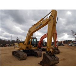2007 KOMATSU PC200LC-8 HYDRAULIC EXCAVATOR, VIN/SN:A88379 - 9' 6" STICK, 47" BUCKET, ECAB W/AIR, MET