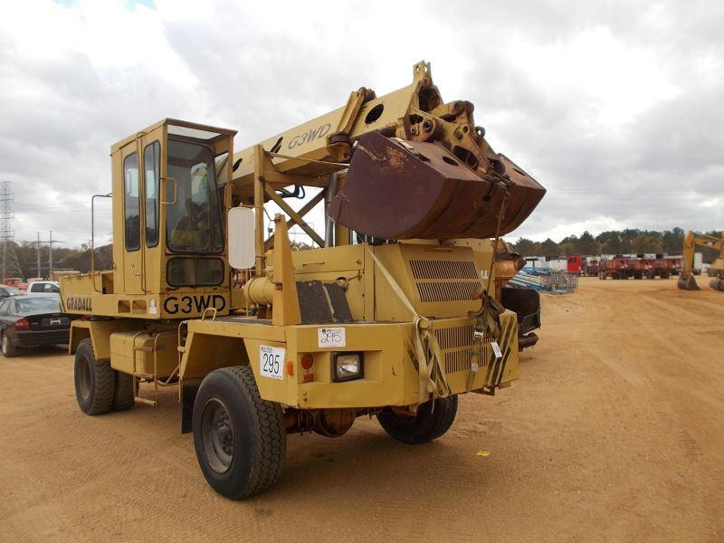 GRADALL G3WD WHEEL EXCAVATOR, VIN/SN:44155454 - TELESCOPIC BOOM, 60 ...