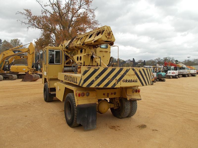 GRADALL G3WD WHEEL EXCAVATOR, VIN/SN:44155454 - TELESCOPIC BOOM, 60 ...