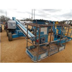 GENIE S40 MANLIFT, VIN/SN:S4004-7828 - 4X4,DUETZ 3 CYL DIESEL, 40' 2 SECTION BOOM, POWER TO PLATFORM