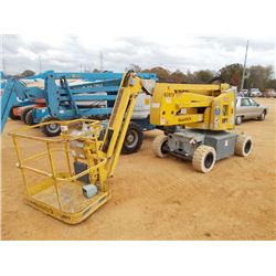 HAULOTTE HA33JE MANLIFT, VIN/SN:AE103979 - MAX CAP 507#, MAX PLATFORM REACH 32.8', MAX HEIGHT 39.3',