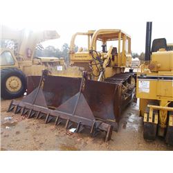 KOMATSU D65E CRAWLER TRACTOR, VIN/SN:B2327 - STRAIGHT BLADE W/HYD TILT, ROOT RAKE, CANOPY, SWEEPS, S