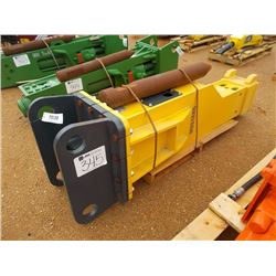 MUSTANG MC2000 EXCAVATOR HAMMER, VIN/SN:AM16164 - (UNUSED) WITH POINT