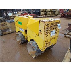 MULTIQUIP RAMMAX 1510-C TRENCH ROLLER, VIN/SN:60213 - REMOTE/WALK BEHIND METER READING 63 HOURS (REM