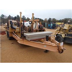 VERMEER D16X20 BORING RIG, VIN/SN:1VRP1700XW1000496 - 500' OF RODS, MIXING SYSTEM, MTD ON BELSHE T-1