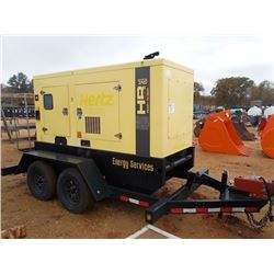 2013 HIMOINSA HRJW75R PORTABLE GENERATOR SET, VIN/SN:U1130468 - JOHN DEERE 4 CYL ENGINE, 208/480V, 3