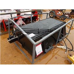 72" HYDRAULIC SWEEPER SKID STEER ATTACHMENT