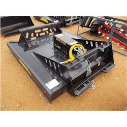 60" BRUSH CUTTER, FIT SKID STEER LOADER