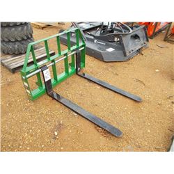 FRONTIER FORK ATTACHMENT, S/N 003277, 4' FORKS