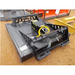 - 60" BRUSH CUTTER, FITS SKID STEER LOADER