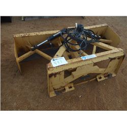 SWALE KING SK-600 HYD SCRAPER BLADE 6', FITS SKID STEET LOADER