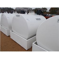 - (UNUSED) 792 GALLON FUEL TANK W/PUMP AND METER