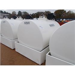 - (UNUSED) 792 GALLON FUEL TANK W/PUMP AND METER