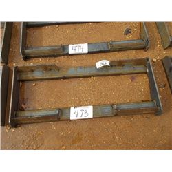 SKID STEER ATTACH FRAME