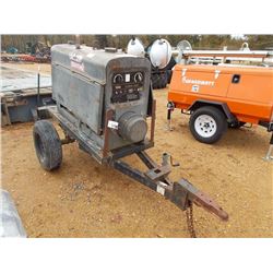 LINCOLN CLASSIC 300D WELDER/GENERATOR, METER READING 2,874 MILES