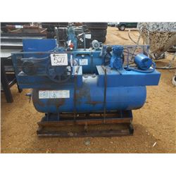 QUINCY DUAL COM[RESSOR TANK MTD
